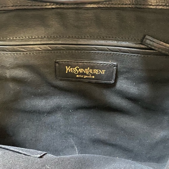 Yves Saint Laurent cheetah leopard print bag with lock - Picture 9 of 12